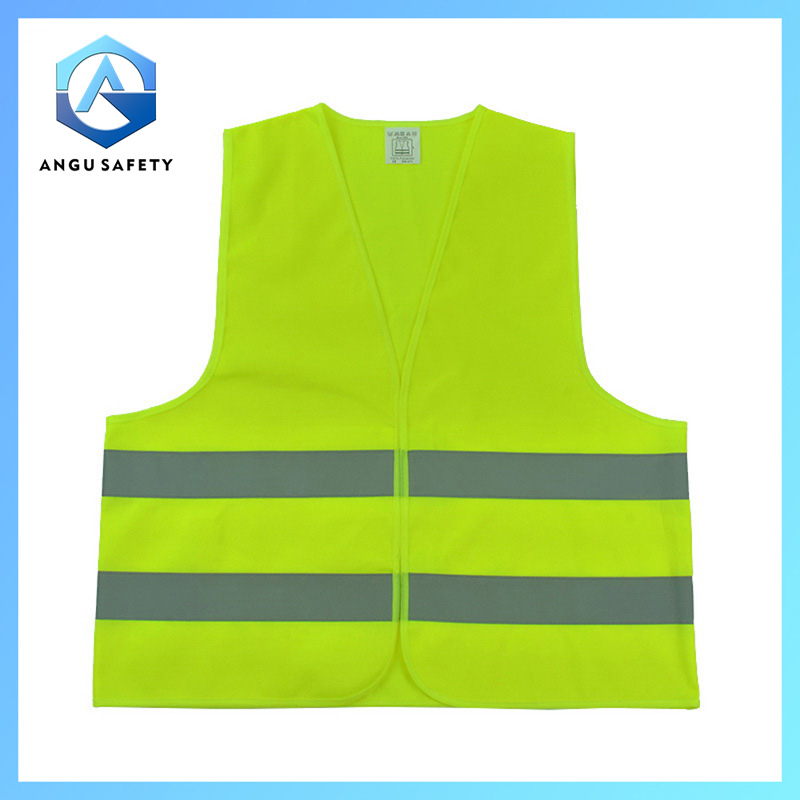 Gilet di sicurezza riflettente 100% poliestere con EN20471